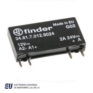MINI RELEVADOR ESTADO SOLIDO PARA CI. IN: 12VCD, OUT: 2A 24 VCD, 4 PIN - 34.81.7.012.9024