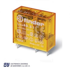 RELEVADOR FINDER 110VCA 8 AMPER - 40.51.8.110.0000