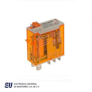 RELEVADOR FINDER FASTON 230VCA 1CC 16A 5 PINES  - 46.61.8.230.0040