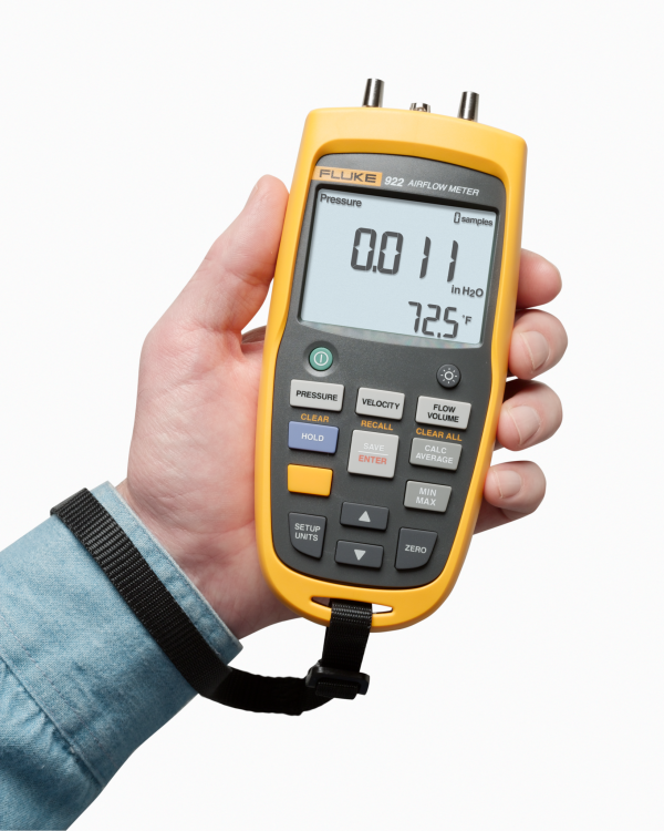 MEDIDOR DE FLUJO DE AIRE (ANEMÓMETRO) - FLUKE 922