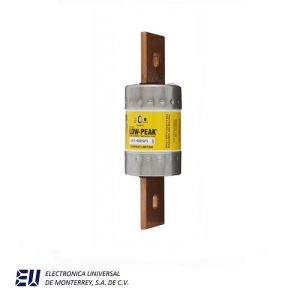 FUSIBLE CON RETARDO CLASE J, 600 VCA/300 VCD, 100 AMP CON INDICADOR - LPJ-100SPI