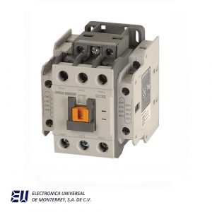 CC32 CONTACTOR TRIFASICO DE  32A 120V CA NO+NC CARLO GAVAZZI - CC32SA120