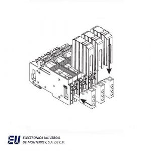 Kit de Terminales Para Protector Compacto de Circuitos con Desconectador - CCP2-MW1-6