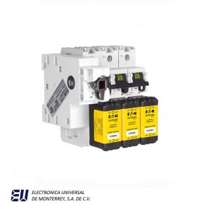 Protector Compacto de Circuitos con Desconectador Para CUBEFuse®, Frontal Izquierdo, Operación a la Derecha - CCP2RL-3-100CF