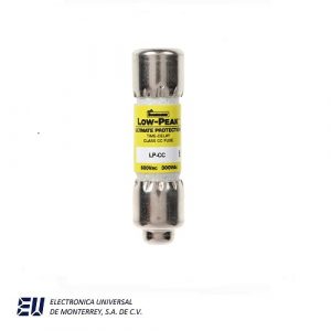 FUSIBLE LENTO 10X38MM CLASE CC 600VAC/150VDC 15 AMP - LP-CC-15
