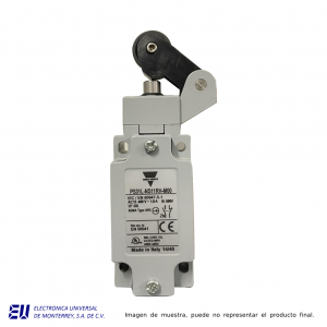 LIMIT SWITCH METALICO PALANCA METÁLICA + BOTÓN - PS31L-NS11RH-M00