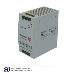 FUENTE DE ALIMENTACION CONMUTADA INPUT 340-575 VCA, OUTPUT 12VDC, 120W, 10A,  3 FASES - SPD121203
