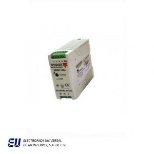 FUENTE DE PODER INPUT 90-260VCA OUTPUT 12VCD, 30W, 2.5 AMP - SPD12301