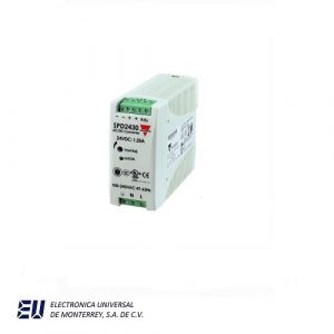 FUENTE DE ALIMENTACION CONMUTADA INPUT 90-260VCA, OUTPUT 24VDC, 30W, 1.25A, 1 FASE - SPD24301