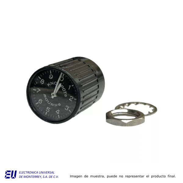 POTENCIÓMETRO DE PRECISIÓN BOURNS REDONDO, 10K 1.5W 10 VUELTAS, 3600S-1-103 - P3600-10K