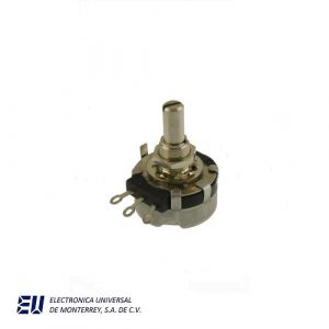 POTENCIOMETRO 150K 2 WATTS 1 VUELTA PLASTICO COND. - P53C3-150K