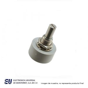 POTENCIOMETRO 10K 1W I VUELTA SIN TOPE 6187R10KL1.0 ST - P6187-10KST
