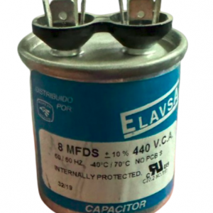 CAPACITOR DE TRABAJO 440VCA 8UF - W440VCA8M