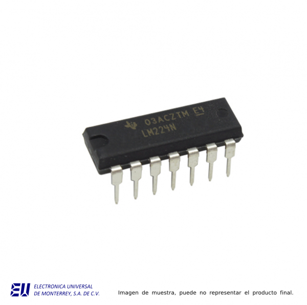 CUATRO AMPLIFICADORES OPERACIONALES - LM224N