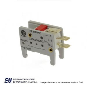 MICROSWITCH K1 2A 250V 3 GOLD - 170H3027