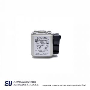FUSIBLE SEMICONDUCTOR 630A 660V C/IND.PM CUCHILLAS EN MEDIO - 170M5462