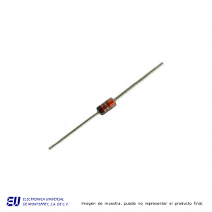 DIODO ZENER DE 6.2V 1/2W - DZ1/2W6.2V