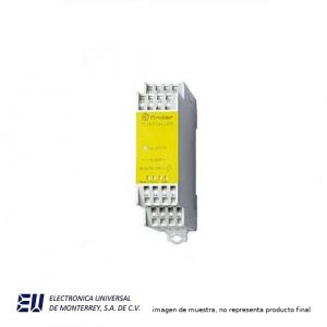 RELÉ MODULAR CON CONTACTOS DE GUÍA FORZADA 3NA + 1NC, 24 VDC, 6A - 7S.14.9.024.0310