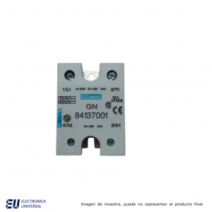 RELEVADOR DE ESTADO SÓLIDO CROUZET 10A 280VCA, CONTROL 90-280VCA - 84137001