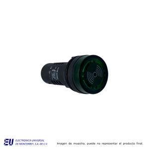 ZUMBADOR 22MM NEGRO 24V - AD22DS-24V-ZUM