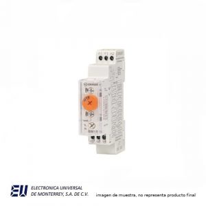 SYR-LINE TIMER MULTIFUNCION 17.5MM, RIEL 12-240VCA DC 1 SALIDA 16A - BM1R16MV1
