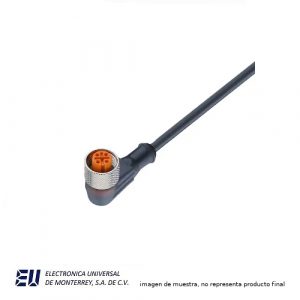 CONECTOR RECTO  PARA SENSORES M12 CON CABLE DE 2M  5 PUNTAS - CONB15NF-A2