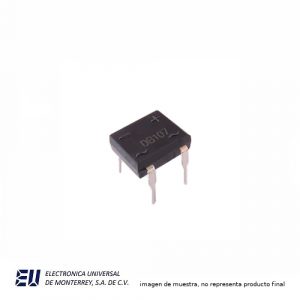 PUENTE RECTIFICADOR 1A 1000V - EDB107