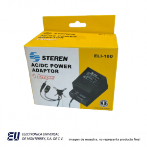 ELIMINADOR REGULADO P/EQS 1AMP - ELI-100