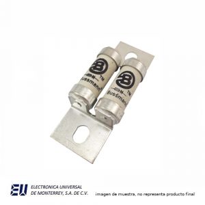 FUSIBLE SEMICONDUCTOR BRITANICO DOBLE BS88 690VCA/500VCD 75A 94x37MM - F75EET