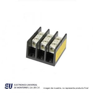 BLOCK DE DISTRIBUCION CU-150A 600V 3 POLOS - 16201-3