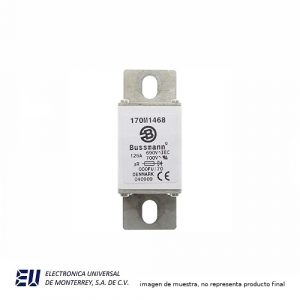 FUSIBLE SEMICONDUCTOR 125A 700VCA AL RAS - 170M1468