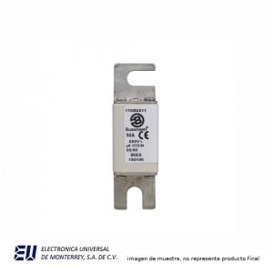 Fusible Semiconductor Tubo de Cerámica Europeo 50A 690V 00/80 GR - 170M2611