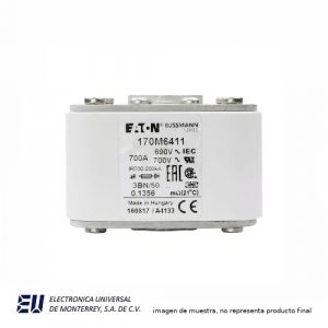 FUSIBLE SEMICONDUCTOR 700A 690V 3BN/80 AR UC - 170M6411