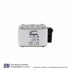 FUSIBLE SEMICONDUCTOR  BUSS 630A 690V 3/80 - 170M6560