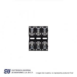 Base Porta Fusible Modular Clase CC 600Vca - BCM603-3P