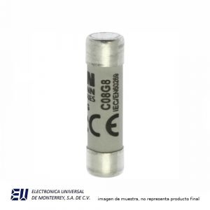 FUSIBLE CILINDRICO GG 8X31 8AMP - C08G8