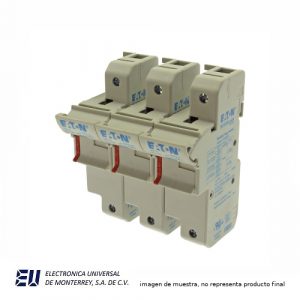 PORTAFUSIBLE MODULAR 22X58MM 3 POLOS - CH223DU