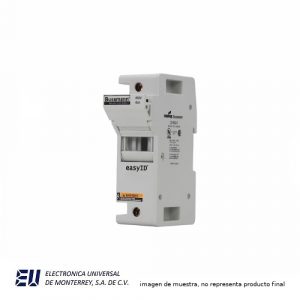 Portafusible modualar para fusibles clase J 1 polo.   60 AMP - CH60J1
