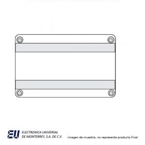 TAPA PARA BLOCK DE DIST 3 POLOS 160 - CPB162-3
