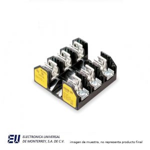 PORTAFUSIBLE CLASE H, 600V 30A 3 POLOS - HM60030-3CR
