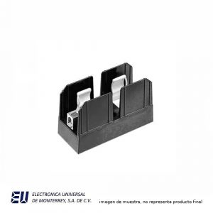 PORTAFUSIBLE TERMINACIÓN TORNILLO 30A 600V 1 POLO P/ CLASE J: LPJ, JKS - J60030-1S