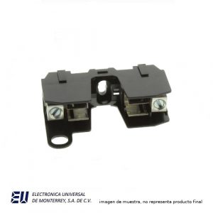 PORTAFUSIBLE MODULAR PARA FUSIBLES CLASE R, 30A 250V, 1 POLO, TERMINAL DE CAJA - RM25030-1CR
