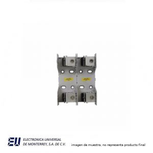 BASE PORTAFUSIBLE PARA CLASE R DE 2 POLO 100A 250V - RM25100-2CR