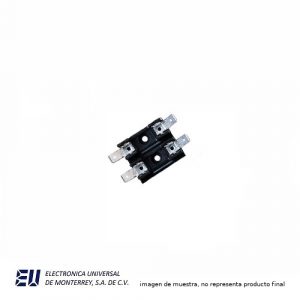 PORTAFUSIBLE P/FUSIBLE 1-1/4X1/4" 2 POLO  - S8001-2