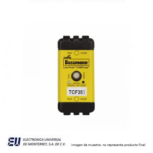 CUBEFUSE 35A 600VCA/300VCD FINGER-SAFE TIME DELAY - TCF35