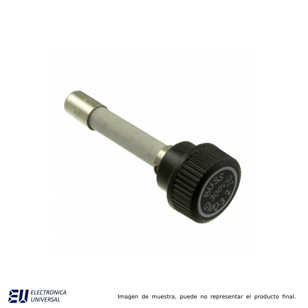FUSIBLE MINIATURA EN LINEA PARA PORTAFUSIBLE DE RECHAZO 3.2A - GMQ-3-2-10