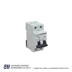 INTERRUPTPOR TERMICO 2 POLOS 10 AMPER UL 1077  5 KA   - GSB632PC10
