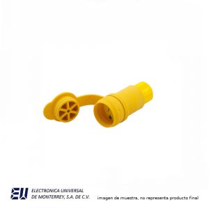CONECTOR DE ENTRADA RECTA 15A 125V 2 POLOS - 15W47