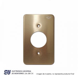 PLACA DORADA ARROW HART - 95091D