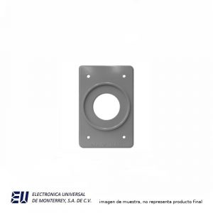PLACA INDUSTRIAL CONTACTO REDONDO 35 MM - AH2135